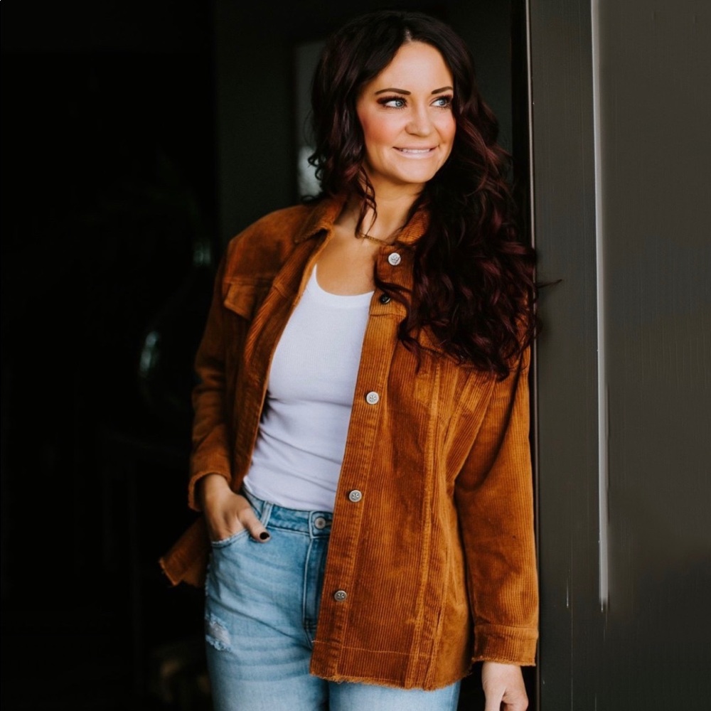 Chelsea DeBoer by Lily & Lottie Oversized Corduroy Jacket